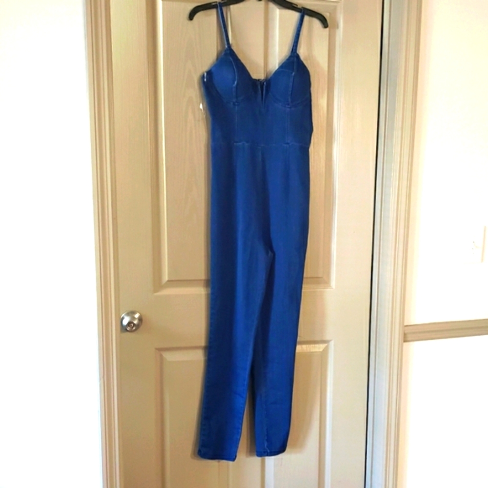 Denim jumpsuit
